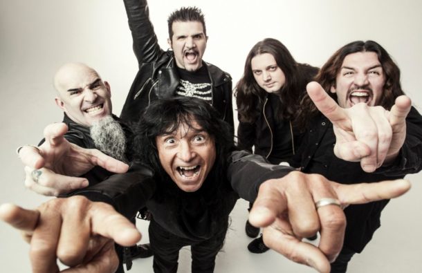 Φωτογραφία Anthrax για την εμφάνισή τους στο Release Athens Festival 2019