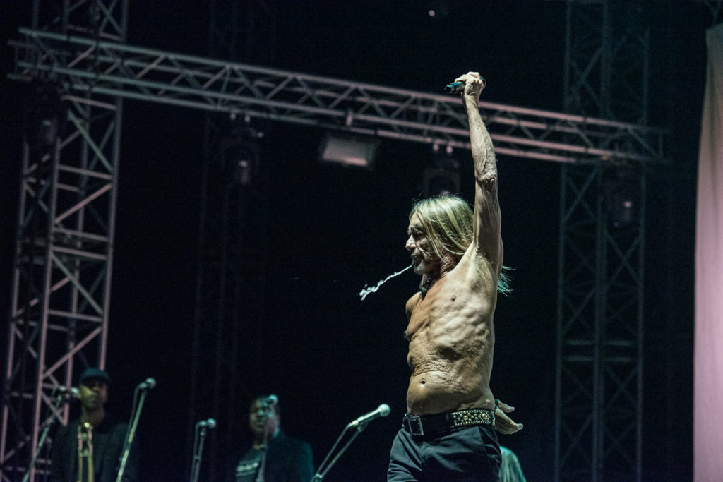 Ο Iggy Pop στη σκηνή του Release Athens Festival 2019