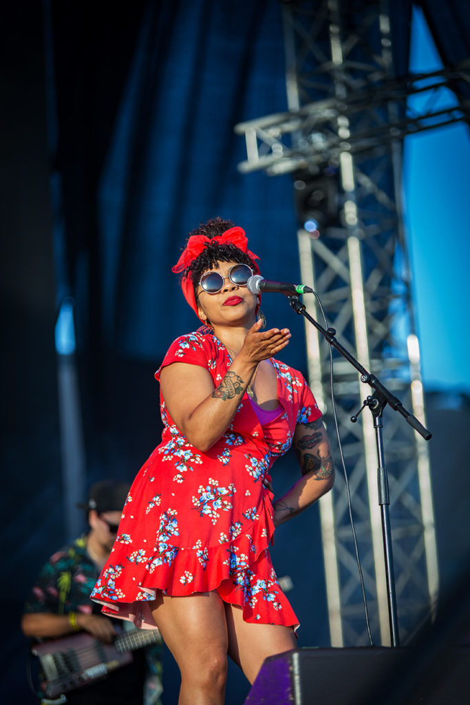 Η Hollie Cook στη σκηνή του Release Athens Festival 2019